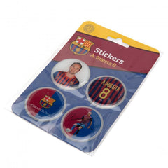FC Barcelona 3D Stickers 4pk Iniesta