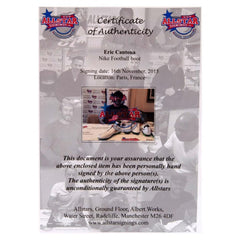 Manchester United FC Cantona Signed Boot (Framed)