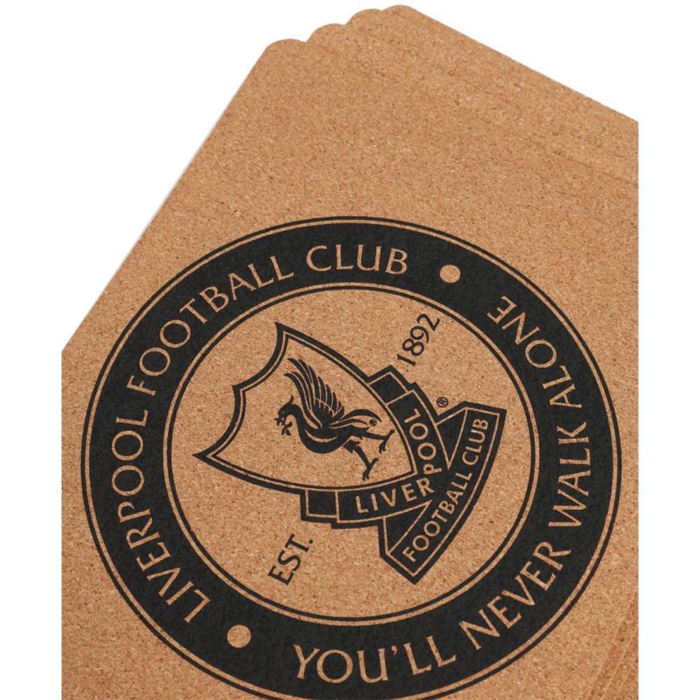 Liverpool FC 4pk Cork Placemat Set