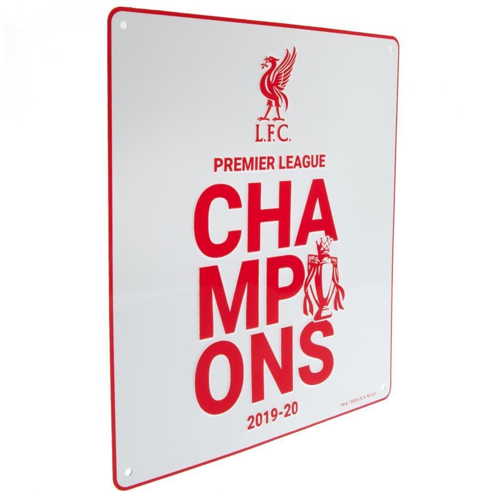 Liverpool FC Premier League Champions Sign WT