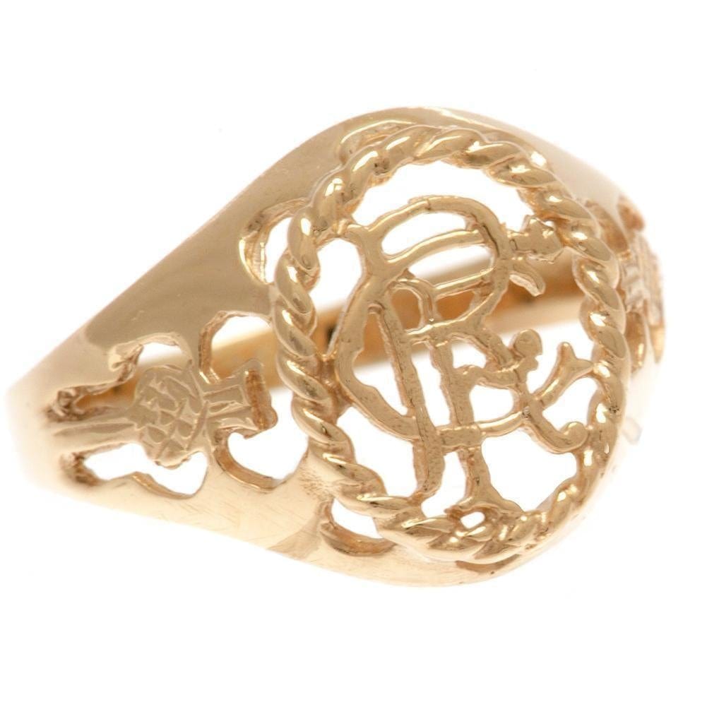 Rangers FC 9ct Gold Crest Ring