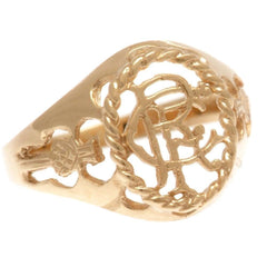 Rangers FC 9ct Gold Crest Ring