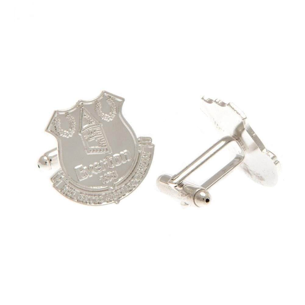 Everton FC Silver Plated Formed Cufflinks
