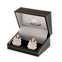 Newcastle United FC Silver Plated Formed Cufflinks