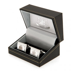 Newcastle United FC Silver Plated Cufflinks