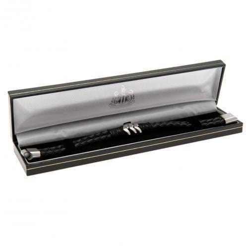 Newcastle United FC Leather Bracelet