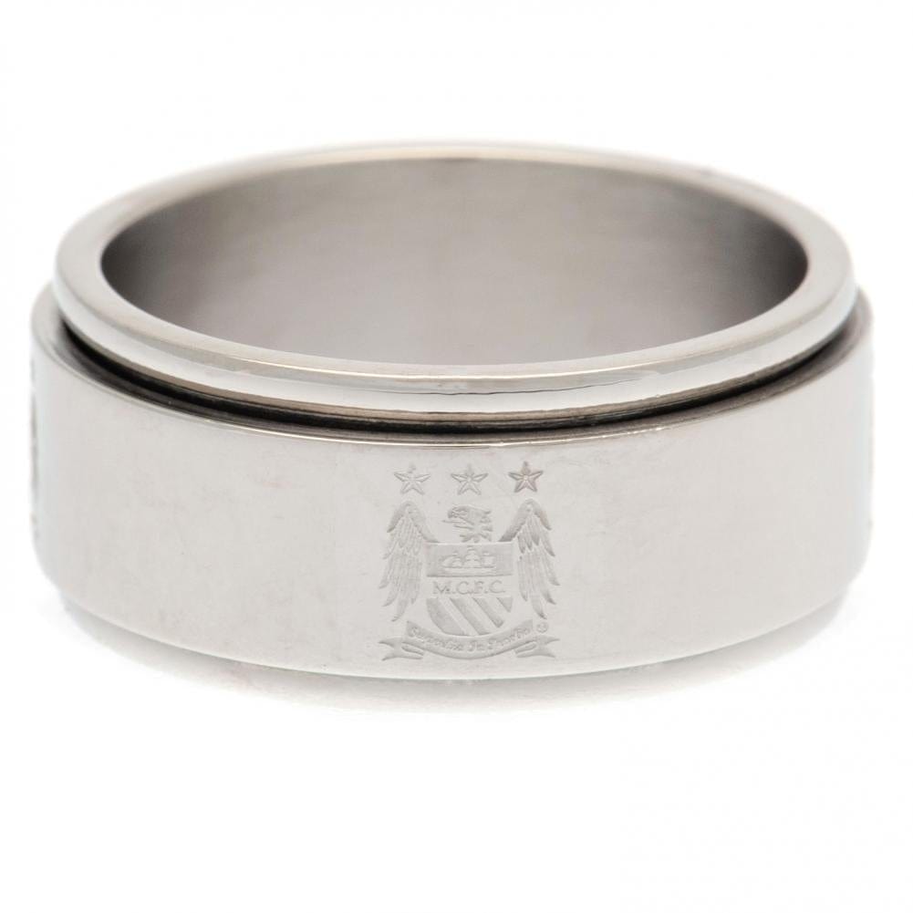 Manchester City FC Spinner Ring EC
