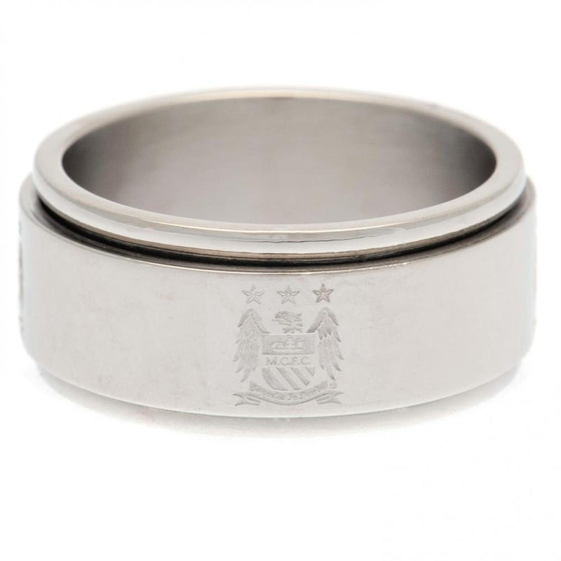 Manchester City FC Spinner Ring EC