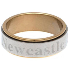 Newcastle United FC Bi Colour Spinner Ring