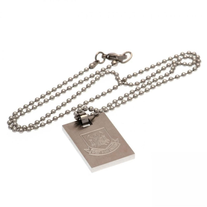 West Ham United FC Dog Tag & Chain CT