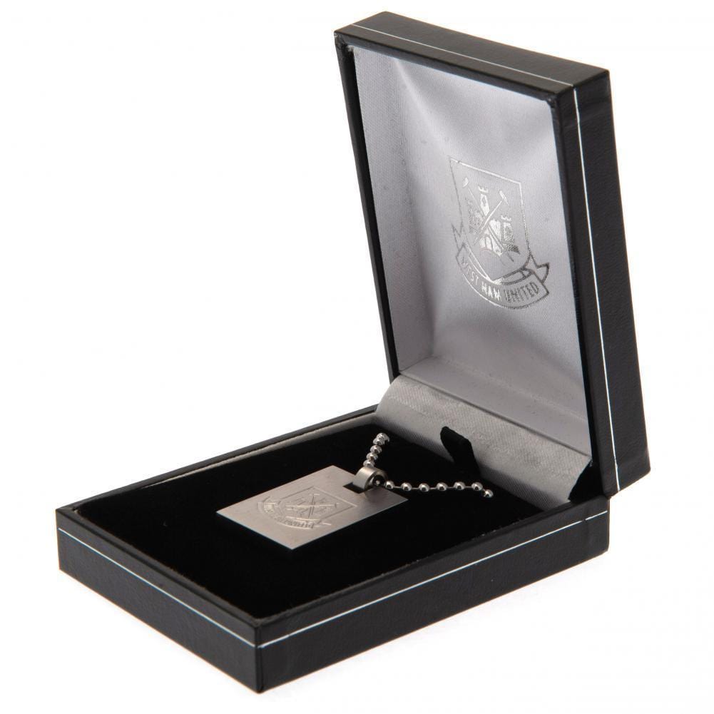 West Ham United FC Dog Tag & Chain CT