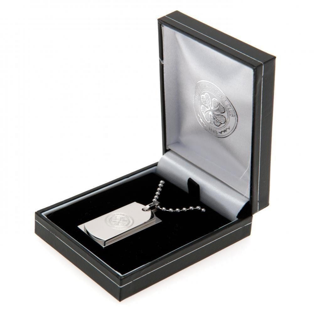 Celtic FC Double Dog Tag & Chain