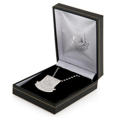 West Ham United FC Stainless Steel Pendant & Chain CT LG