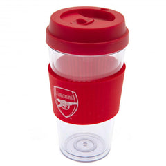 Arsenal FC Clear Grip Travel Mug