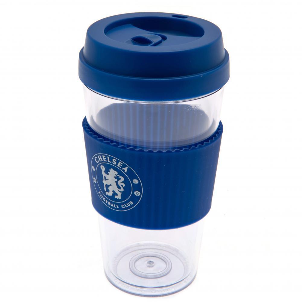 Chelsea FC Clear Grip Travel Mug
