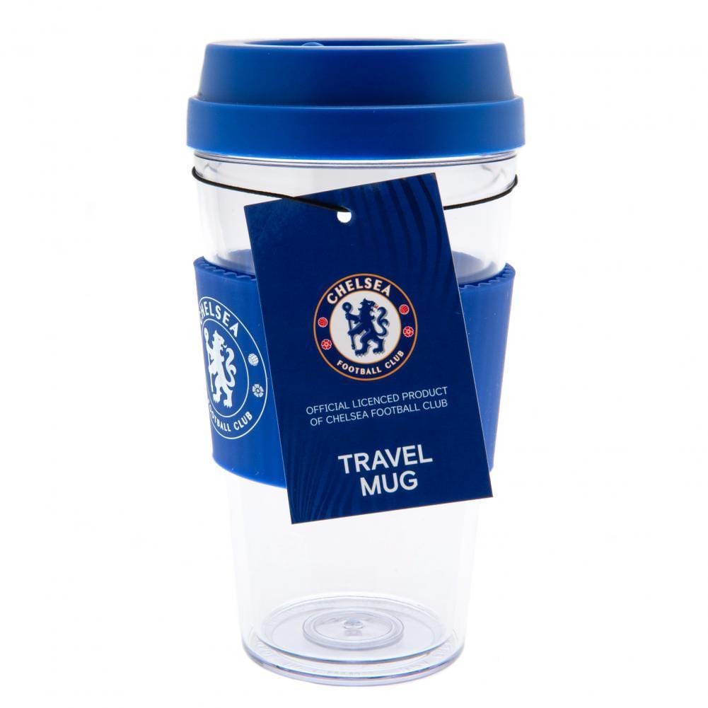 Chelsea FC Clear Grip Travel Mug