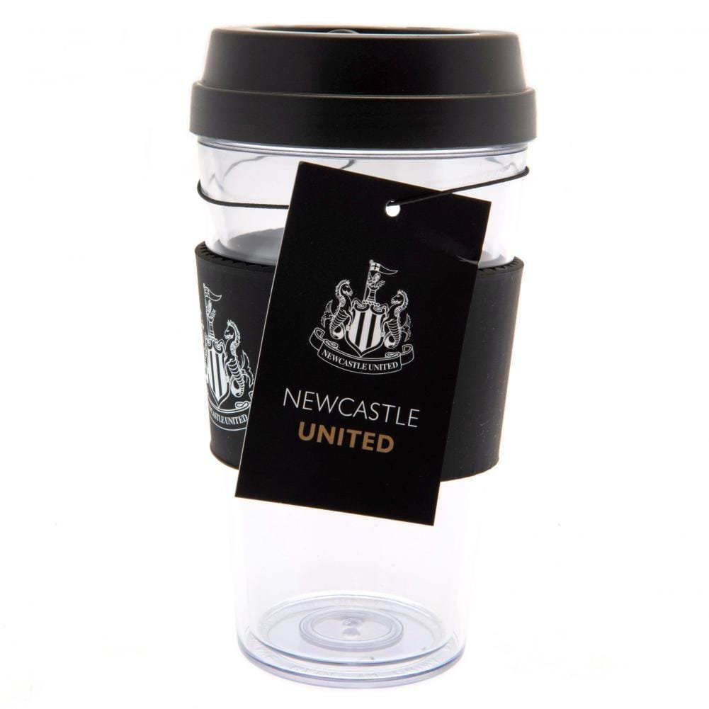 Newcastle United FC Clear Grip Travel Mug