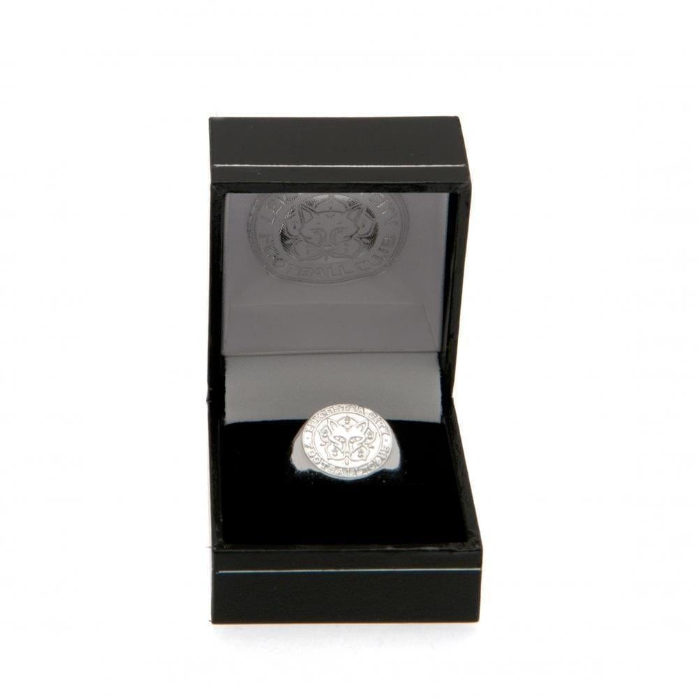 Leicester City FC Silver Plated Crest Ring