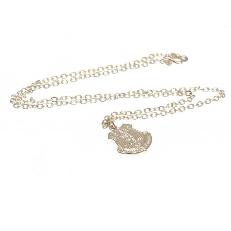 Everton FC Silver Plated Pendant & Chain