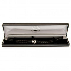 Manchester City FC Leather Bracelet