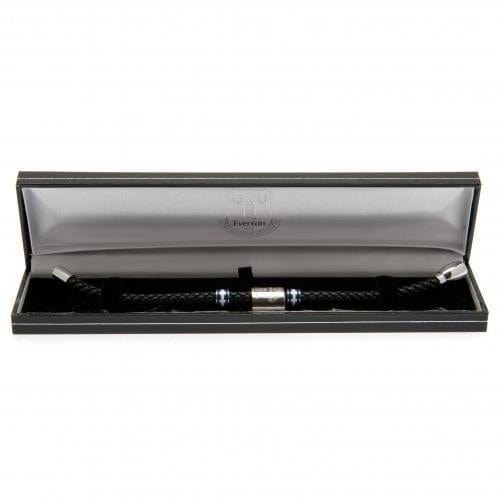 Everton FC Colour Ring Leather Bracelet