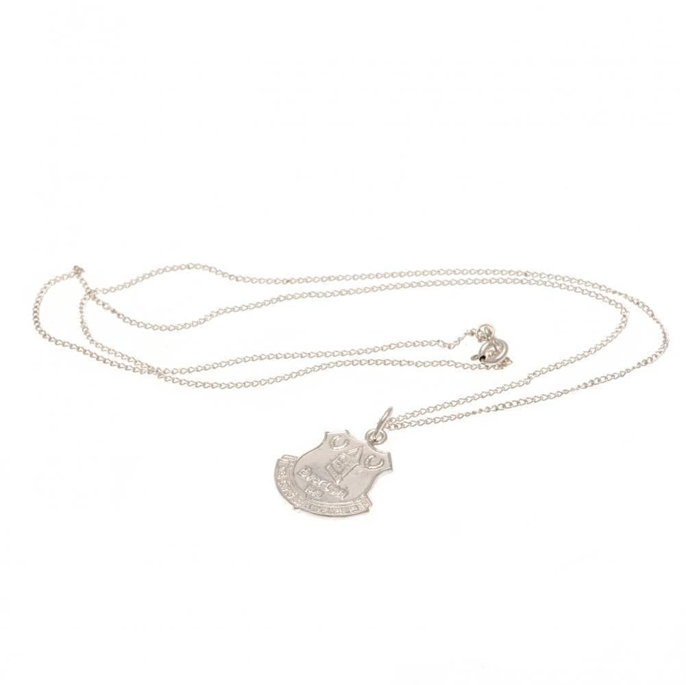 Everton FC Sterling Silver Pendant & Chain