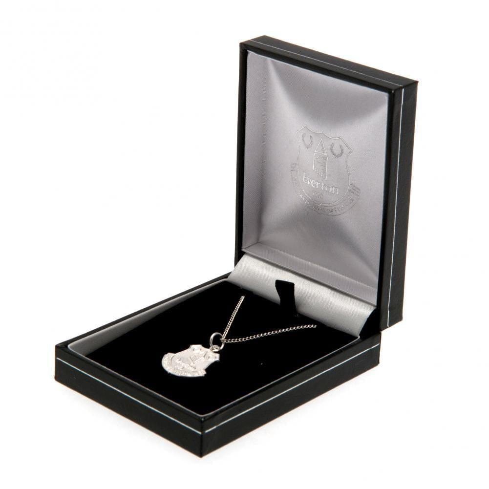 Everton FC Sterling Silver Pendant & Chain