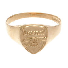 Arsenal FC 9ct Gold Crest Ring