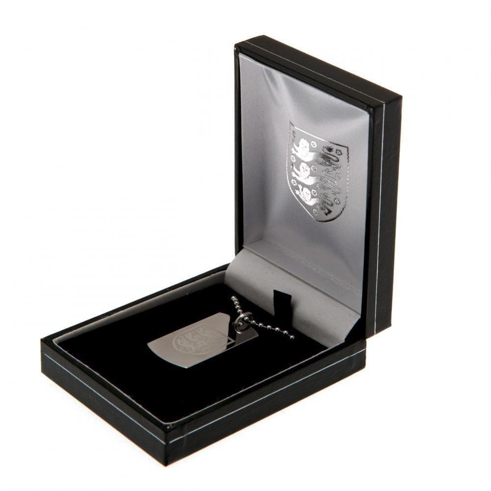 England FA Engraved Dog Tag & Chain