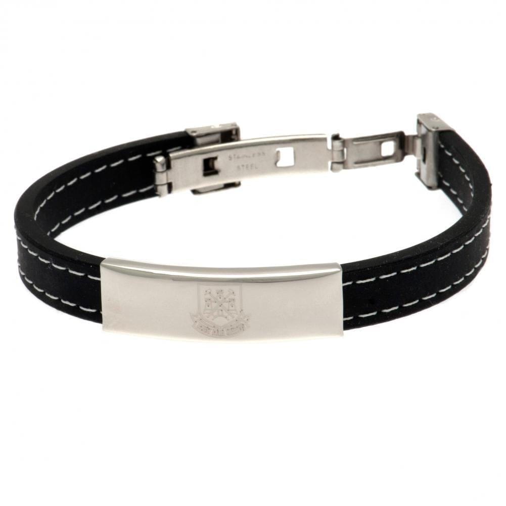 West Ham United FC Stitched Silicone Bracelet CT