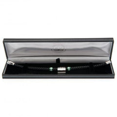 Celtic FC Colour Ring Leather Bracelet