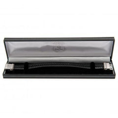 Everton FC Single Plait Leather Bracelet