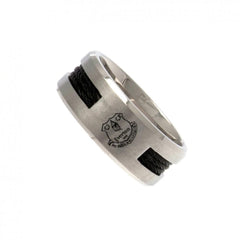 Everton FC Black Inlay Ring