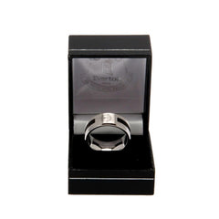 Everton FC Black Inlay Ring