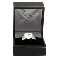 Arsenal FC Silver Plated Crest Ring