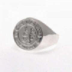 Chelsea FC Silver Plated Crest Ring