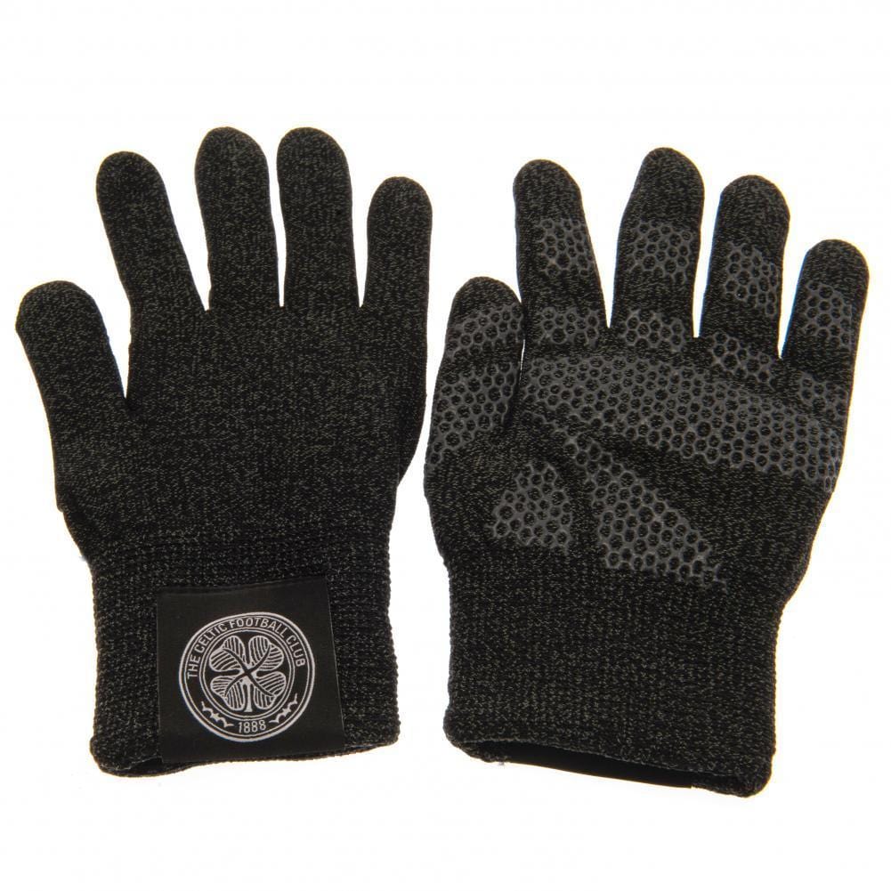 Celtic FC Luxury Touchscreen Gloves Youths
