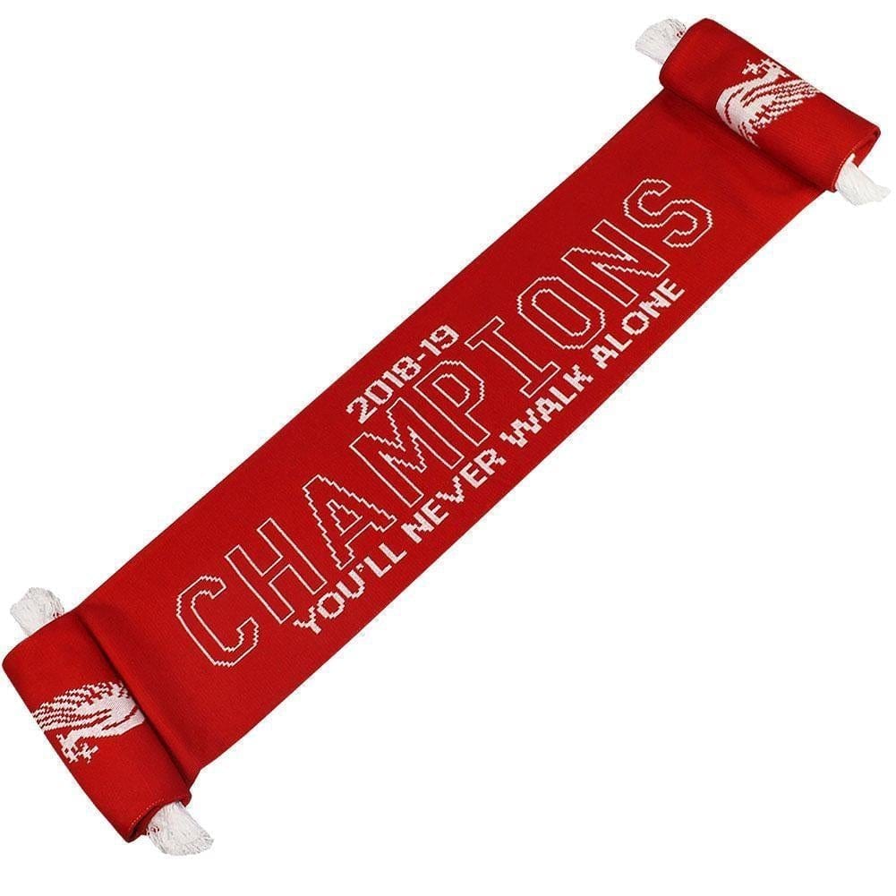 Liverpool FC Champions Of Europe Scarf