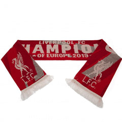 Liverpool FC Champions Of Europe Scarf RG