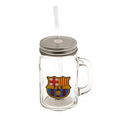 FC Barcelona Mason Jar