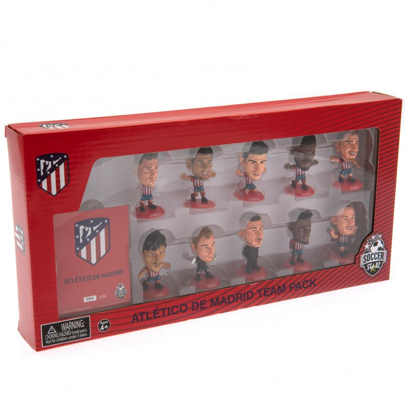 Atletico Madrid SoccerStarz 10 Player Team Pack