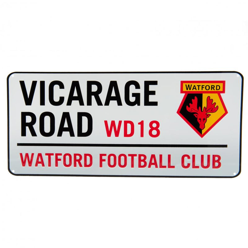 Watford FC Street Sign