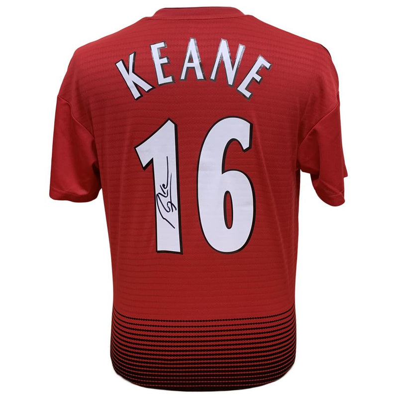 Manchester United FC Keane Signed Shirt