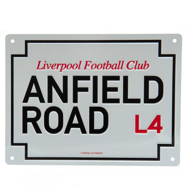 Liverpool FC Anfield Road Sign – Sporty Magpie