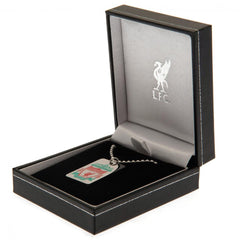 Liverpool FC Enamel Crest Dog Tag & Chain