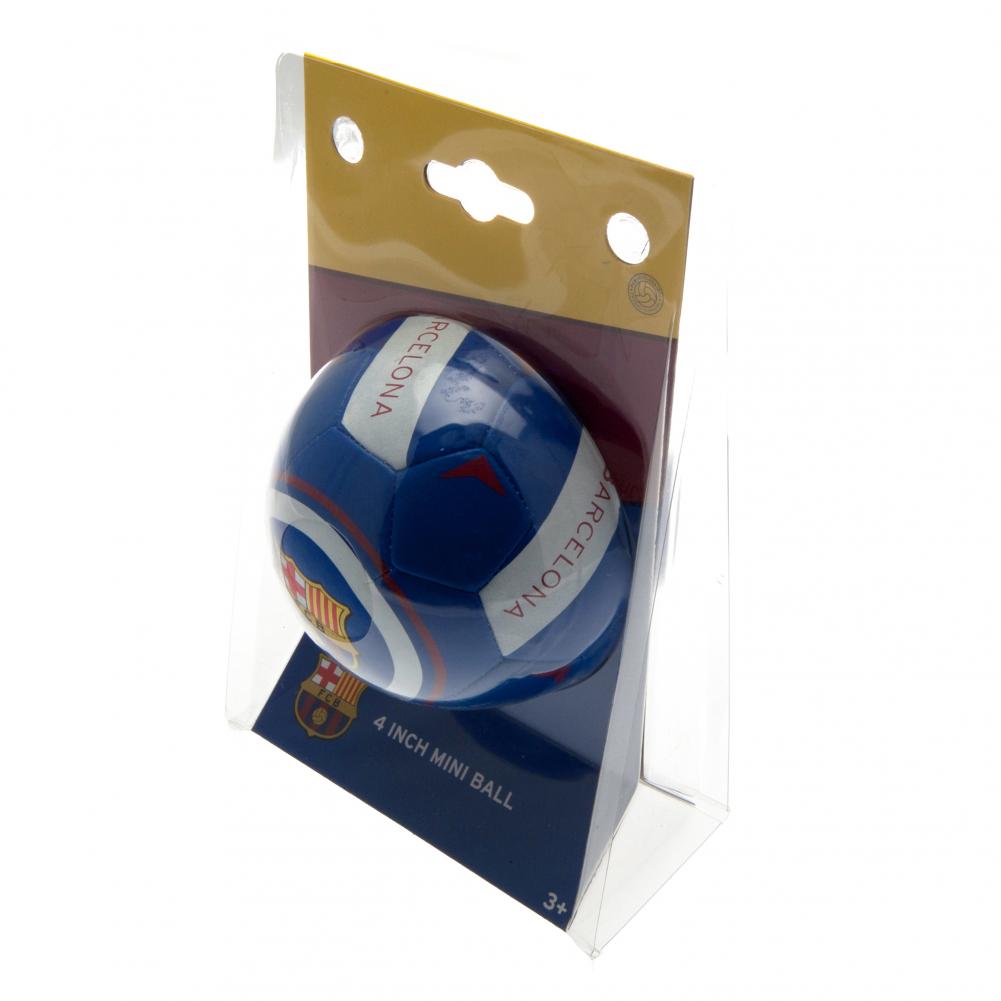 FC Barcelona 4 inch Soft Ball BW