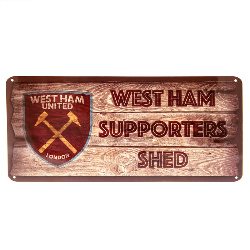 West Ham United FC Shed Sign