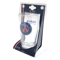 Paris Saint Germain FC Tulip Pint Glass