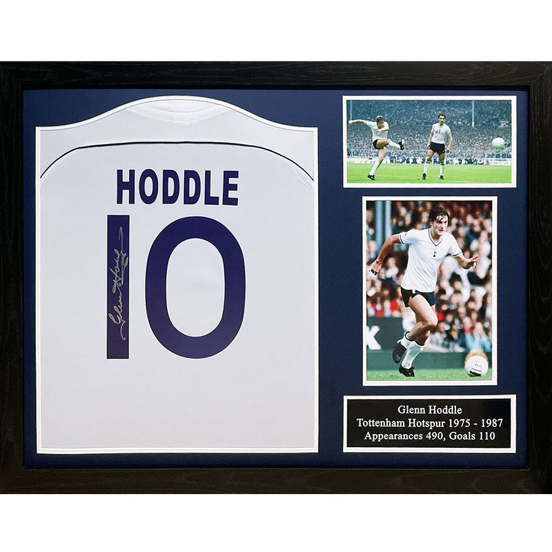 Tottenham Hotspur FC 1986 Hoddle Signed Shirt (Framed)