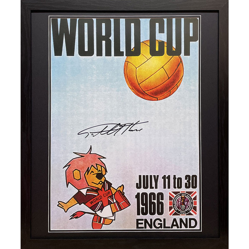 England FA 1966 Sir Geoff Hurst Signed Framed Print